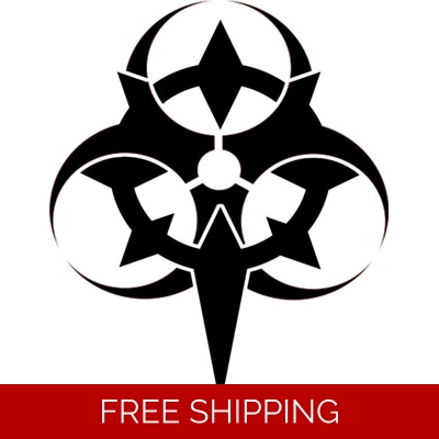 Biohazard Toxic Die Cut Vinyl Decal sticker Biohazard Toxic Die Cut Vinyl Decal sticker